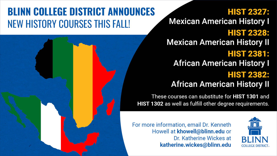 New Fall History Courses