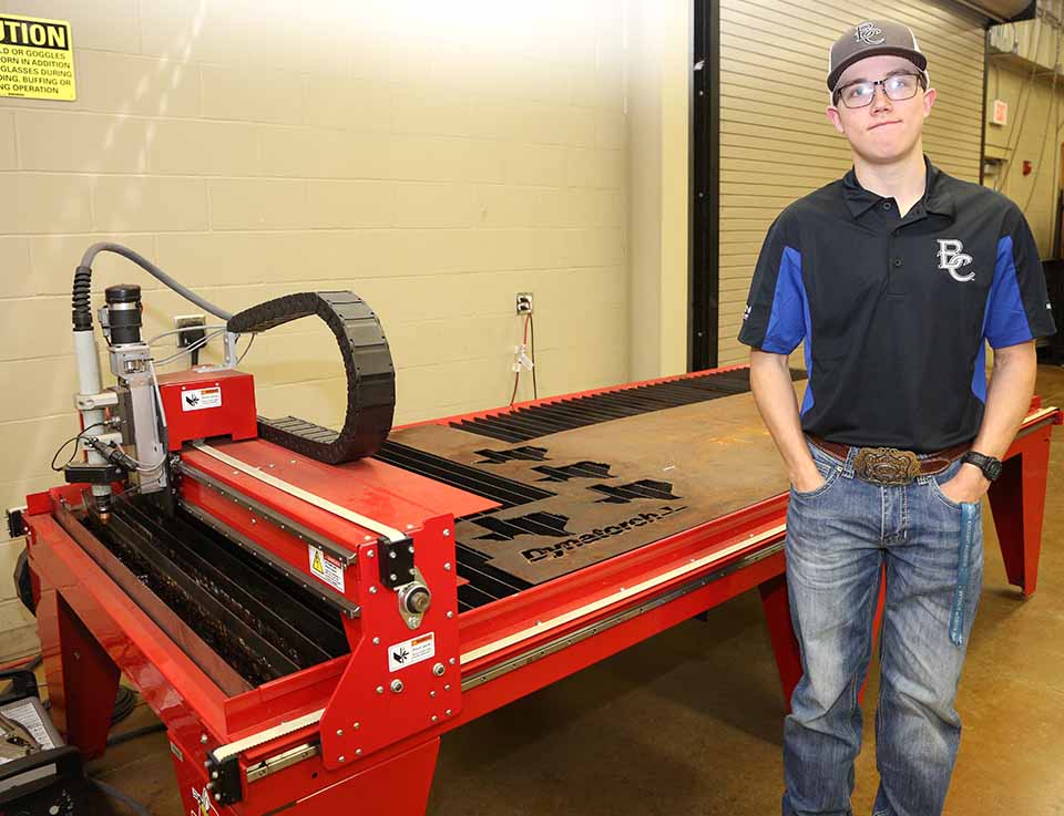 Freshman from Snook goes from exhibitor to being part of ag mechanics judging team